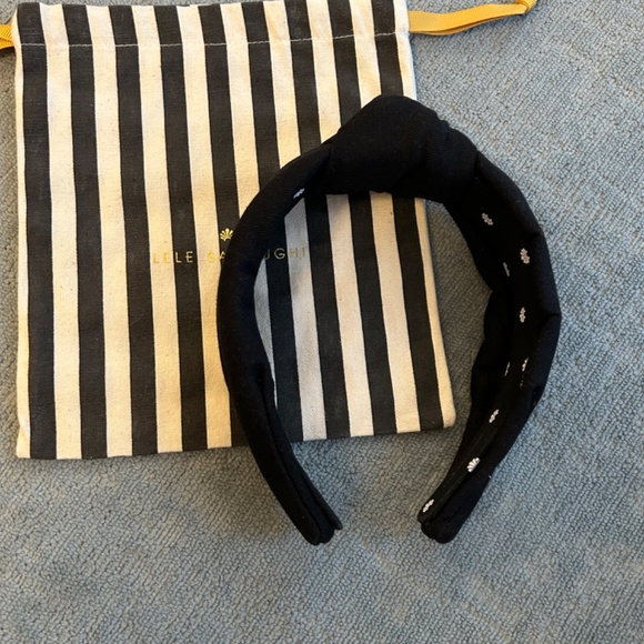 Lele Sadoughi black woven headband - Picture 5 of 5